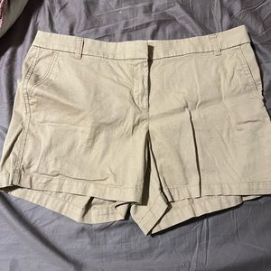 Jcrew khaki shorts 🎂
